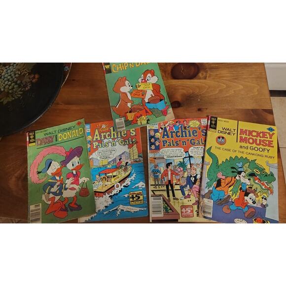Other - Mixed Vintage Comic Lot Archie And Disney